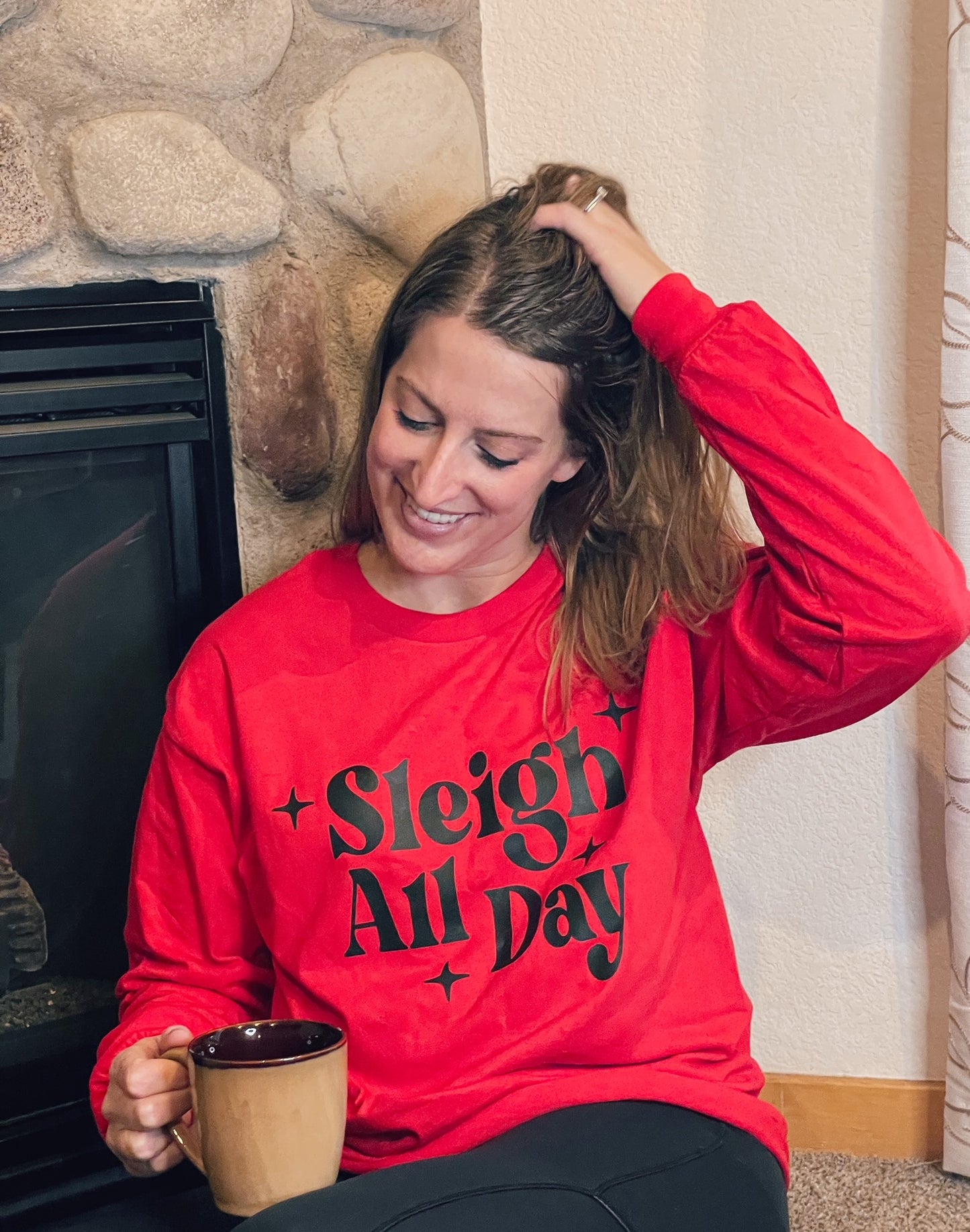 Sleigh All Day Long Sleeve