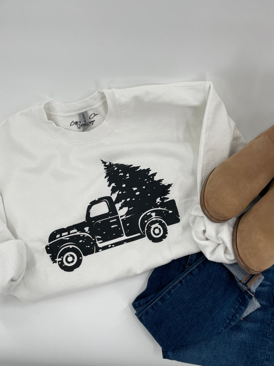 Christmas Truck Crewneck